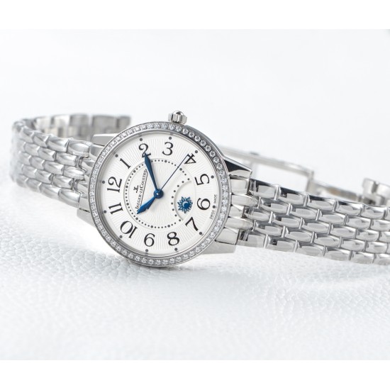 Jaeger LeCoultre - Master Ultra Thin Moonphase 34mm Diam SS/SS White ZF MY9015