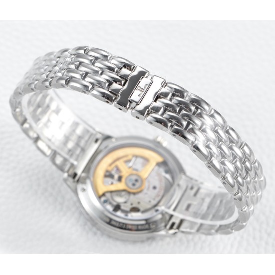 Jaeger LeCoultre - Master Ultra Thin Moonphase 34mm Diam SS/SS White ZF MY9015