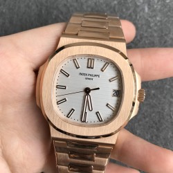 Patek Philippe - Nautilus 5711 40mm RG/RG White/Stk PPF A324