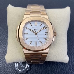 Patek Philippe - Nautilus 5711 40mm RG/RG White/Stk PPF A324