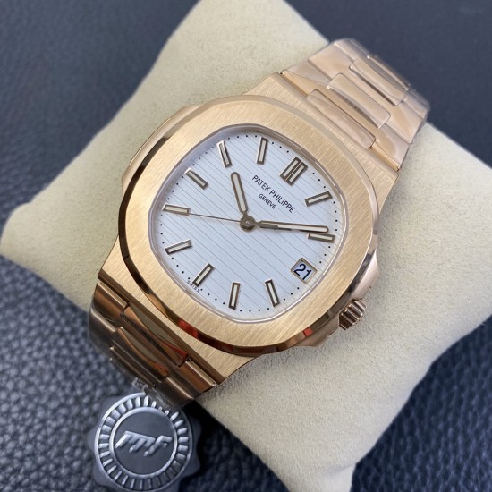 Patek Philippe - Nautilus 5711 40mm RG/RG White/Stk PPF A324