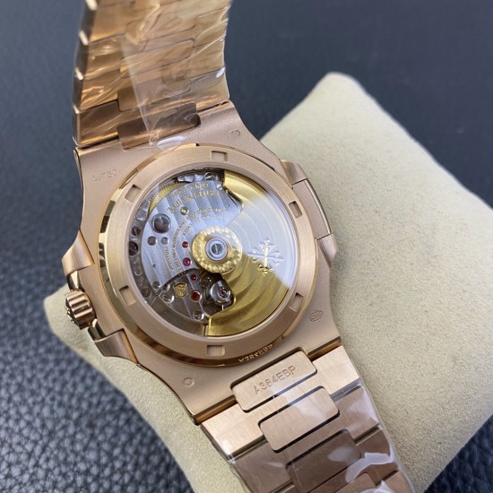 Patek Philippe - Nautilus 5711 40mm RG/RG White/Stk PPF A324