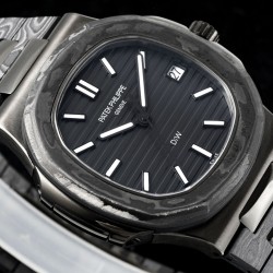 Patek Philippe - Nautilus 5711 40mm Carbon/Carbon Black Textured Dial DIWF 324SC