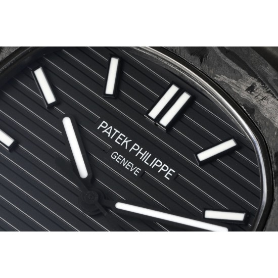 Patek Philippe - Nautilus 5711 40mm Carbon/Carbon Black Textured Dial DIWF 324SC