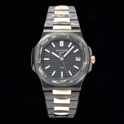 Patek Philippe - Nautilus 5711 40mm Carbon/Carbon/RG Black Textured Dial DIWF 324SC