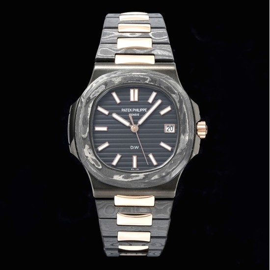 Patek Philippe - Nautilus 5711 40mm Carbon/Carbon/RG Black Textured Dial DIWF 324SC