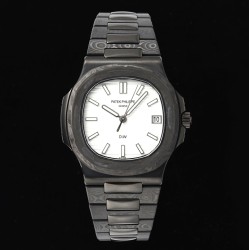 Patek Philippe - Nautilus 5711 40mm Carbon/Carbon White Dial DIWF A324
