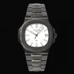 Patek Philippe - Nautilus 5711 40mm Carbon/Carbon White Dial DIWF A324
