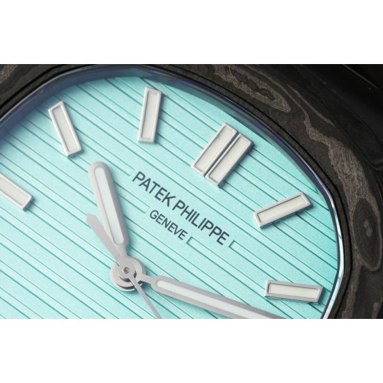Patek Philippe - Nautilus 5711 40mm Carbon/Carbon Tiffany Blue DIWF 324SC