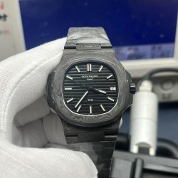Patek Philippe - Nautilus 5711 40mm Carbon/Carbon Black Textured Dial DIWF 324SC