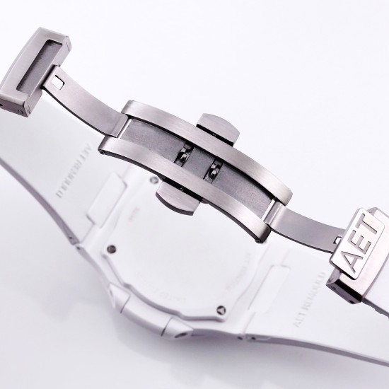 Patek Philippe - Nautilus AET 5711 40mm White Cer/RU Grey Dial AMGF MY9015