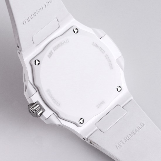 Patek Philippe - Nautilus AET 5711 40mm White Cer/RU Green Dial AMGF MY9015