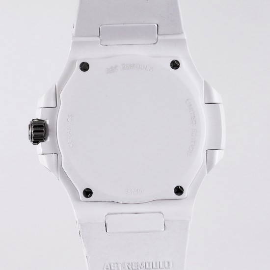 Patek Philippe - Nautilus AET 5711 40mm White Cer/RU Black Dial AMGF MY9015