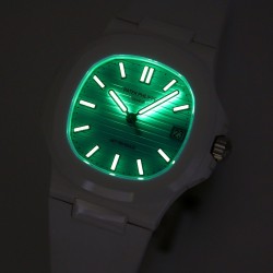 Patek Philippe - Nautilus AET 5711 40mm White Cer/RU Tiffany Blue Dial AMGF MY9015