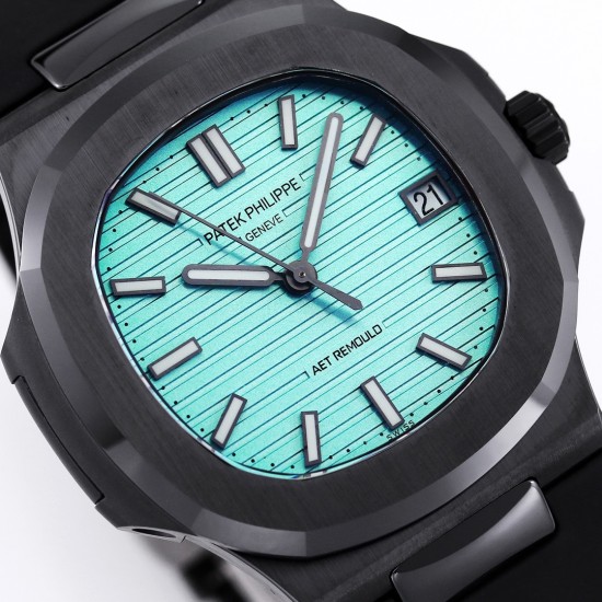 Patek Philippe - Nautilus AET 5711 40mm Cer/RU Tiffany Blue Dial AMGF MY9015