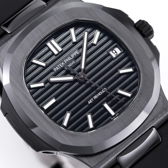 Patek Philippe - Nautilus AET 5711 40mm Cer/RU Black Dial AMGF MY9015