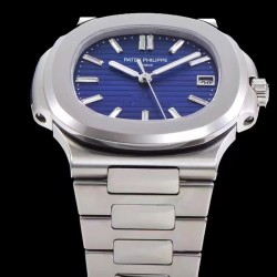 Patek Philippe - Nautilus 5711 40mm SS/SS Blue/Stick GRF MY9015 Mod