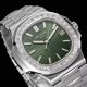 Patek Philippe - Nautilus 5711 40mm  Diamond Bezel SS/SS Green Dial 3KF A330SC