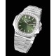 Patek Philippe - Nautilus 5711 40mm  Diamond Bezel SS/SS Green Dial 3KF A330SC