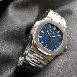Patek Philippe - Nautilus Jumbo 5711 40th 40mm SS/SS Blue/Stk 3KF V2 A324