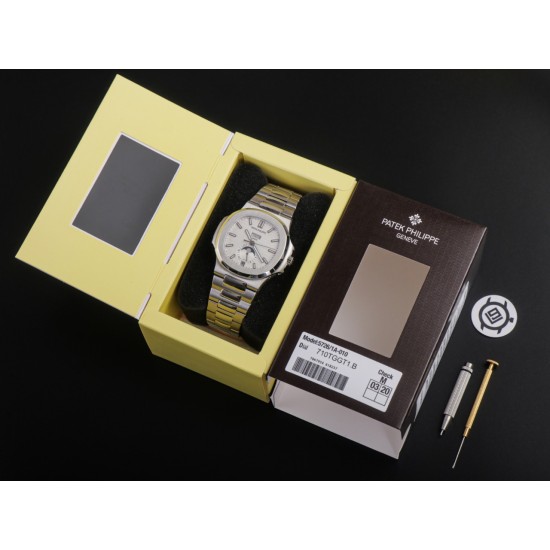 Patek Philippe - Nautilus Annual Cal. 5726A 42MM SS/SS White V9F MY9015
