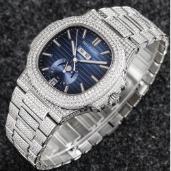 Patek Philippe - Nautilus Annual Cal. 5726A 40.5MM Full Diam SS/SS Blue Dial R8F A324