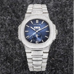 Patek Philippe - Nautilus Annual Cal. 5726A 40.5MM Full Diam SS/SS Blue Dial R8F A324