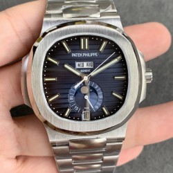 Patek Philippe - Nautilus Annual Cal. 5726A 40.5MM SS/SS Blue V9F A324S