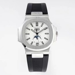Patek Philippe - Nautilus 5726 40mm SS/RU White Textured Dial PPF A324