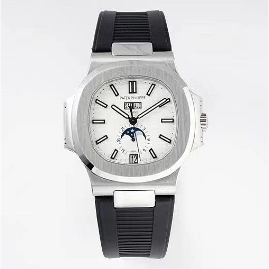 Patek Philippe - Nautilus 5726 40mm SS/RU White Textured Dial PPF A324