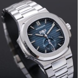 Patek Philippe - Nautilus 5726 40mm SS/SS Blue Textured Dial PPF A324
