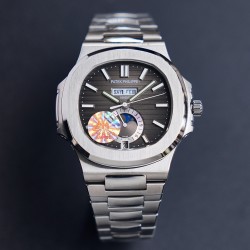 Patek Philippe - Nautilus 5726 40mm SS/SS Black Textured Dial PPF A324