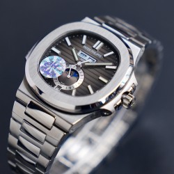 Patek Philippe - Nautilus 5726 40mm SS/SS Black Textured Dial PPF A324