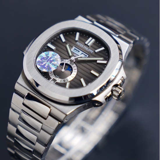 Patek Philippe - Nautilus 5726 40mm SS/SS Black Textured Dial PPF A324