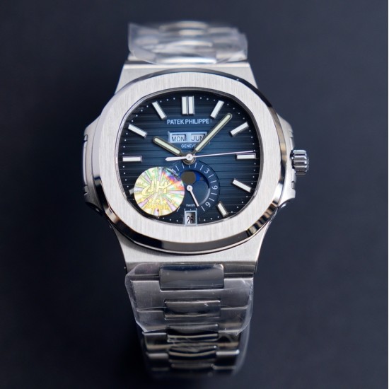 Patek Philippe - Nautilus 5726 40mm SS/SS Blue Textured Dial PPF A324