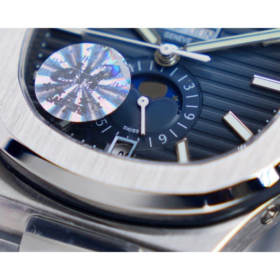 Patek Philippe - Nautilus 5726 40mm SS/SS Blue Textured Dial PPF A324