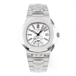 Patek Philippe - Nautilus 5980 40mm SS/SS White/White 3KF A28-520