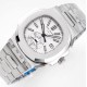 Patek Philippe - Nautilus 5980 40mm SS/SS White/White 3KF A28-520