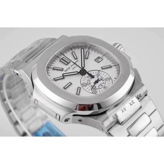 Patek Philippe - Nautilus 5980 40mm SS/SS White/White 3KF A28-520