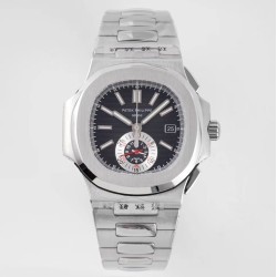 Patek Philippe - Nautilus 5980 40mm SS/SS Black/White 3KF A28-520