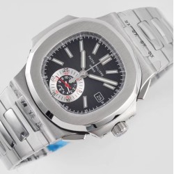 Patek Philippe - Nautilus 5980 40mm SS/SS Black/White 3KF A28-520