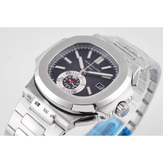 Patek Philippe - Nautilus 5980 40mm SS/SS Black/White 3KF A28-520