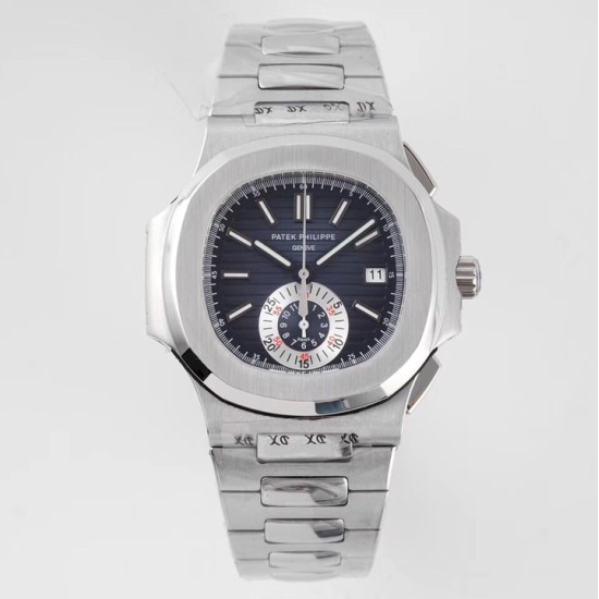 Patek Philippe - Nautilus 5980 40mm SS/SS Blue/White 3KF A28-520