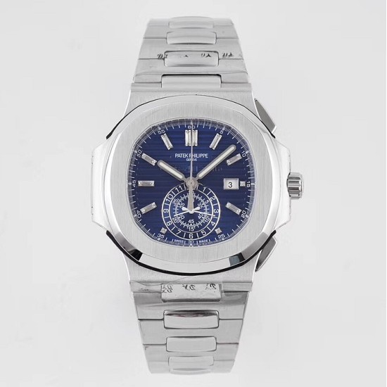 Patek Philippe - Nautilus 5980 40mm SS/SS Blue/Blue 3KF A28-520