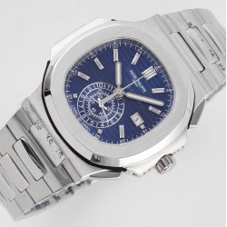 Patek Philippe - Nautilus 5980 40mm SS/SS Blue/Blue 3KF A28-520