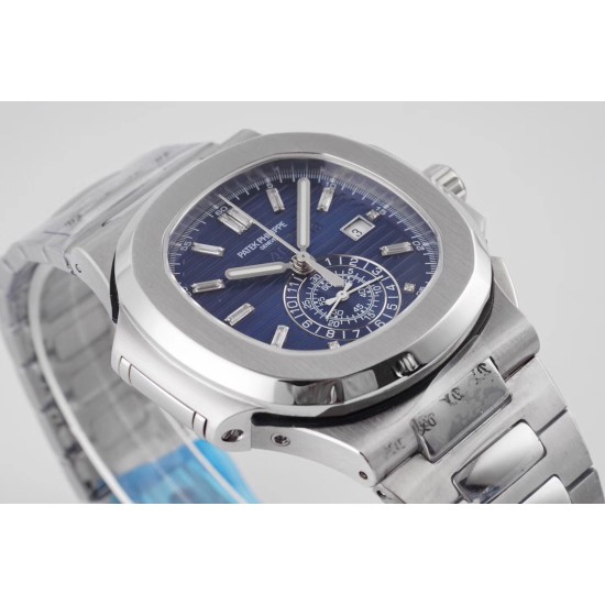 Patek Philippe - Nautilus 5980 40mm SS/SS Blue/Blue 3KF A28-520