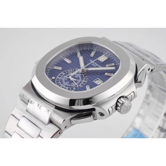 Patek Philippe - Nautilus 5980 40mm SS/SS Blue/Blue 3KF A28-520