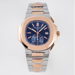 Patek Philippe - Nautilus 5980 40mm RG/SS Blue/Blue 3KF A28-520
