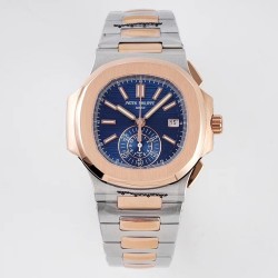 Patek Philippe - Nautilus 5980 40mm RG/SS Blue/Blue 3KF A28-520