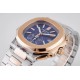 Patek Philippe - Nautilus 5980 40mm RG/SS Blue/Blue 3KF A28-520